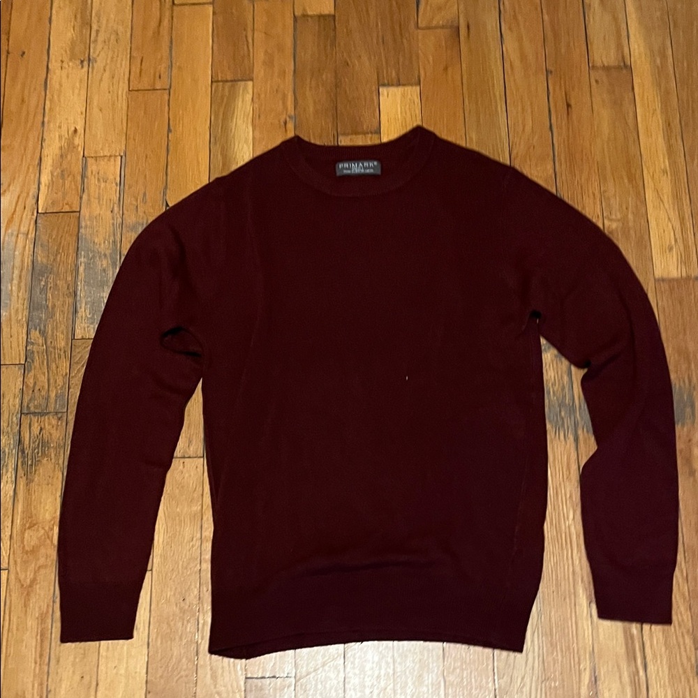 PrimarkMen's Burgundy Crewneck Sweater